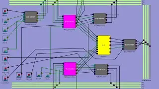 LogicSimulator circuit example - Java