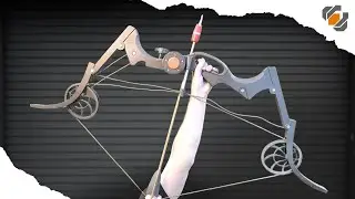 We built HAWKEYE'S BOW From FORTNITE x AVENGERS ENDGAME event! + FREE Templates!