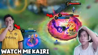 ONIC ALBERT SHOWING KAIRI HOW FAST HIS LANCELOT..😳