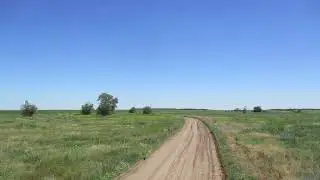 Опустевший посёлок Украинка, Марксовский район.