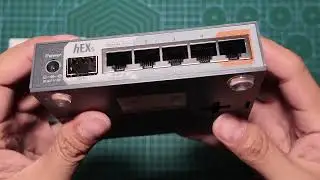MikroTik hEX S (RB760iGS) Unboxing - ASMR