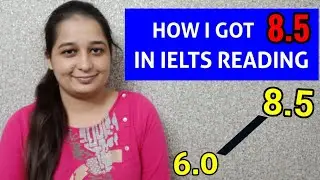HOW TO GET 8.5 BAND READING | IELTS READING TIPS