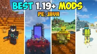 Best 1.19+ Mods For Minecraft Java/Pocket Edition | Top 6 minecraft pocket edition mods hindi