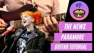 The News Paramore Guitar Tutorial