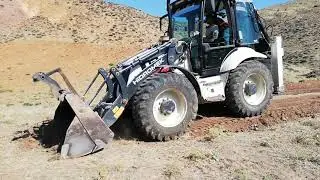 HİDROMEK 102S MANDIRA YERİ AÇMA VE DÜZELTME