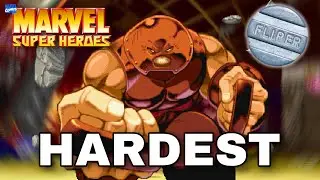 Marvel Super Heroes - Arcade - (HARDEST) 1 FICHA!