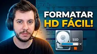 Como formatar HD ou SSD de forma fácil COMPLETO