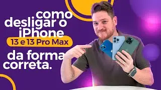 COMO DESLIGAR O IPHONE 13, 13 PRO E 13 PRO MAX