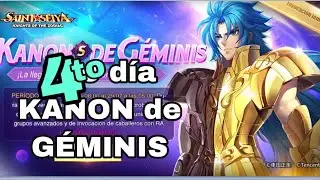 Invocaciones por Kanon de Géminis dia 4 SAINT SEIYA AWAKENING