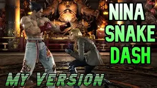 How I use Snakedashing with Nina - Tekken 8