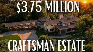 Inside a $3,750,000 Redlands Masterpiece | 1911 Craftsman Estate Tour