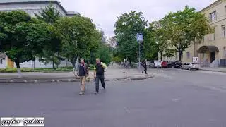 Ukrayna Kharkiv sokakları 2020