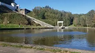 Boat Lift/Lock and Picnic in France