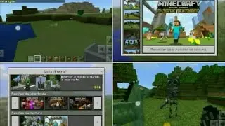 hackeando MINECRAFT PE _ usando lucky patcher _ TODAS AS SKINS E TEXTURAS DE GRAÇA