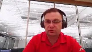 Bang & Olufsen Beoplay 500 Wireless Headphones in Microsoft Teams meeting at café.