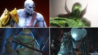 All Guest Characters - MK 9, X & 11 / Injustice 1 & 2