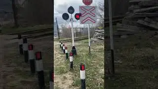 Тгм4 2522 и нарушители на жд переезде
