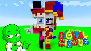 🎩 Casa de CAINE vs casa de PONMI 🎪 MINECRAFT CASA VS CASA - The Amazing Digital Circus
