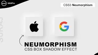 CSS Neumorphism Creative Card | CSS Neumorphism ui design @uiuxpro