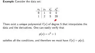 Ch02n3:  Hermite interpolation