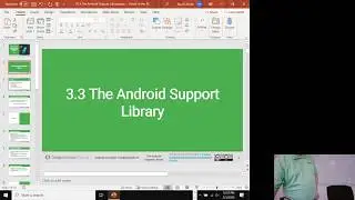 Support Libraries and Jetpack/Androidx - Android Lesson 3.3 - AWD 1112 Spring 2020