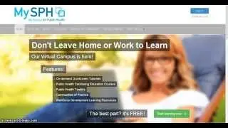 How to Login to MySPH and the Virtual Campus