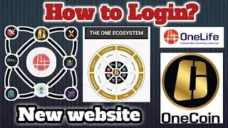 How to login Onelife Onecoin New website | Onelife new website | onecoin new website