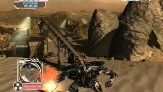 Transformers 2: Revenge Of The Fallen Test Video - Free Roam Gameplay with Starscream