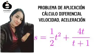 Una partícula se mueve a lo largo de una recta de acuerdo a la ecuación de movimiento. Diferencial