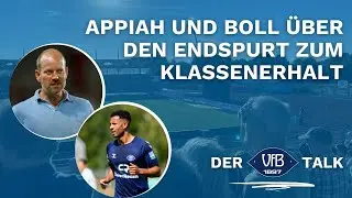Appiah und Boll über den Endspurt zum Klassenerhalt