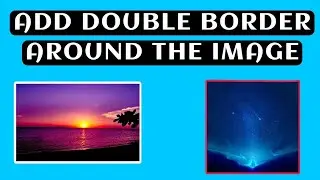Add Border Around The Image Using Css in VS code 