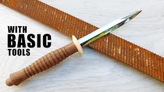 Making a Dagger from an Old File