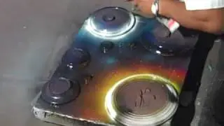 Spray Paint Artist - the Solar System