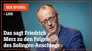 Livestream: Das sagt Friedrich Merz nach dem Treffen mit Kanzler Scholz | DER SPIEGEL