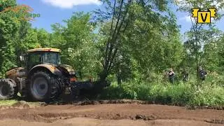 Расчистка заросших территорий  мульчером-ротоватором Valentini