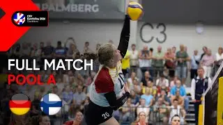 LIVE | Germany vs. Finland - CEV EuroVolley 2026 | Qualification Phase W | Pool A