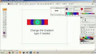Adobe Illustrator Gradient : Add new color stops and change colors (CS3)