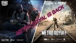 PUBG MOBILE | METRO ROYAL IS BACK | SL Ayesh GAMING