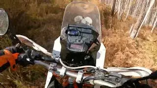 Небольшой выезд на KTM 690 Enduro R