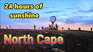 North Cape (Nordkapp): The Northernmost Point In Europe #norway #midnightsun #nordcape