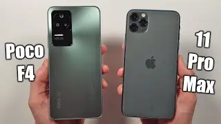 Poco F4 vs iPhone 11 Pro Max 🔥 Speed Test