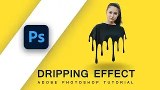 photoshop tutorial for beginners in hindi 2023 | dripping effect | Photoshop dripping effect