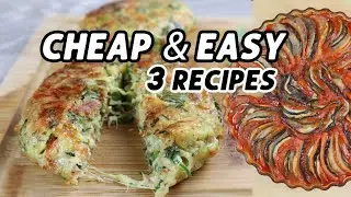 WHAT TO COOK WITH BASIC INGREDIENTS | RATATOUILLE | TOAST OMELETTE SANDWICH | VEGGIE BURGER