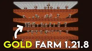MINECRAFT EASY GOLD FARM 1.21.10 TUTORIAL