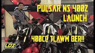 Khawvela 400cc bike mantlawm ber Bajaj NS 400 AN LAUNCH TA...