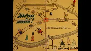 The appalling children's board game "Jews out!" from Nazi Germany