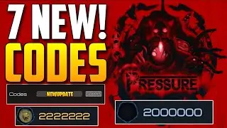 *NEW* ALL WORKING CODES FOR PRESSURE IN 2025! ROBLOX PRESSURE CODES