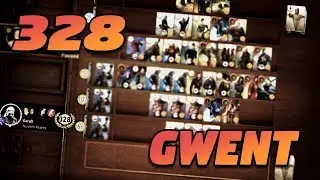 Witcher 3: 328 points in Gwent with Northern Realms deck (my highscore, hard difficulty)