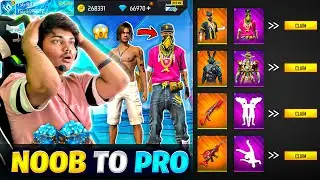 Free Fire Making My Noob I’d PRO In 4999 Diamonds Only😍💎 Fastest PRO -Garena Free Fire