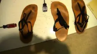 Make your own DIY Huarache sandals